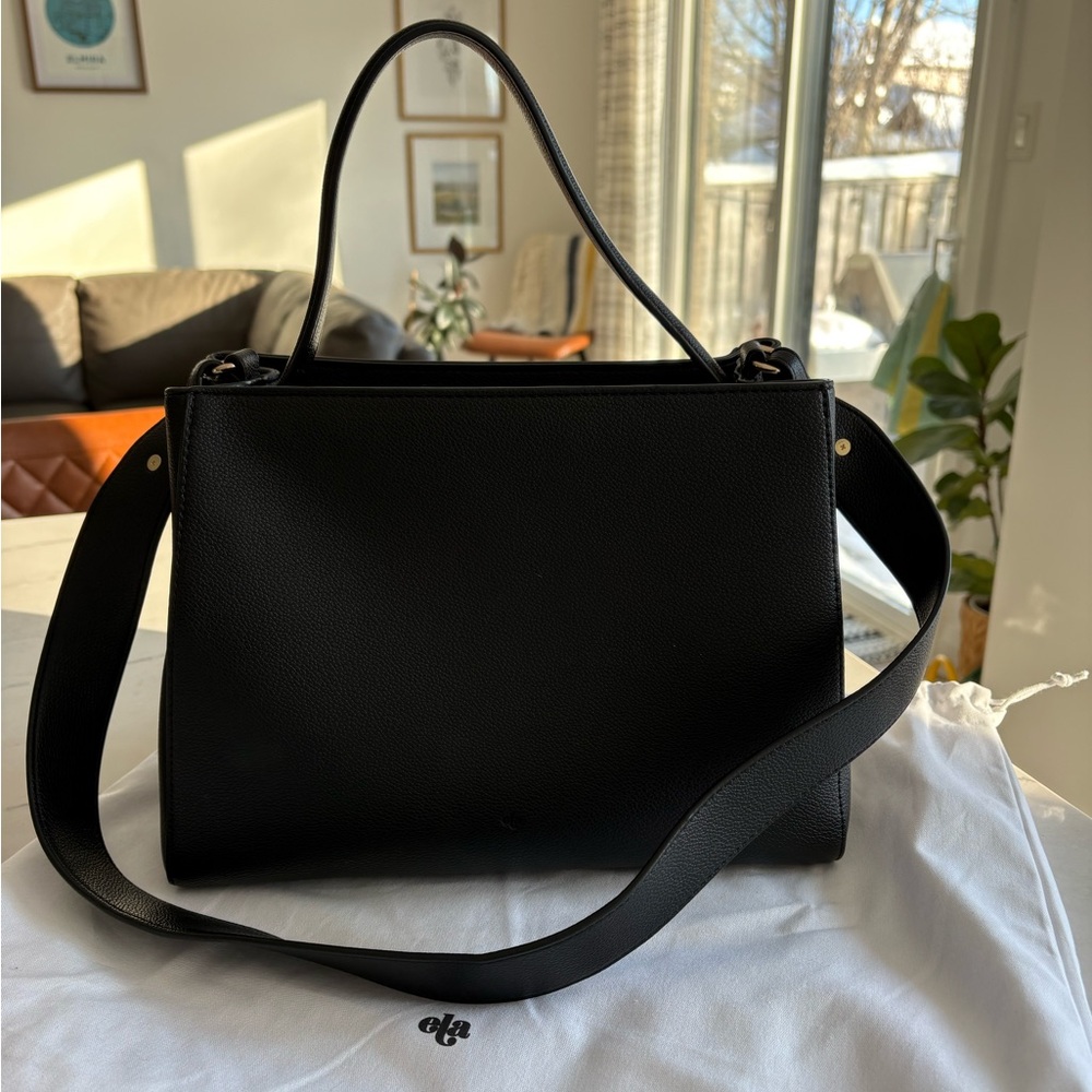 Ela “Lady Bag” Black Handbag - Picture 3 of 10